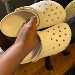 white crocs